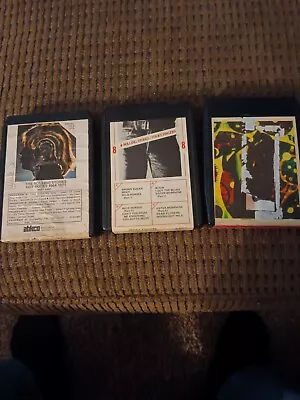 Rolling Stones 8 Track Lot Of 3 - Hit Rocks  1964-1971 Untested • $9