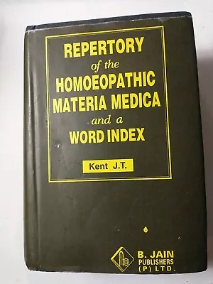 Repertory Of The Homeopathic Materia Medica And A Word Index-- Kent J.T. 1996 • $24