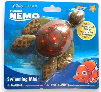 NEW Finding Nemo Squirt Swimming Mini Pool Bath Toy Water Turtle Disney Pixar! • $8.99