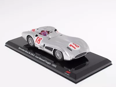 Formula 1 Mercedes-Benz W 196 R Fangio 1955 - 1:24 Diecast F1 Car OR046 • £41.88