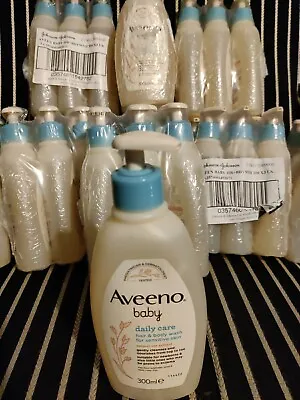 Aveeno Baby Daily Care Hair & Body Wash - 300ml Sensitive Skin Eczema • £7.98