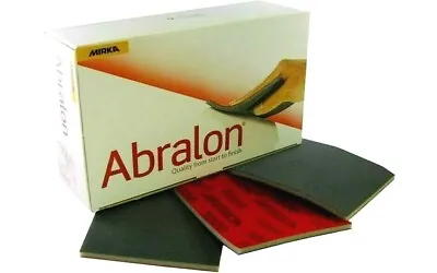 Mirka Abralon Sanding Hand Pads 115mm X 140mm Grits P500 600 1000 2000 • £3.75