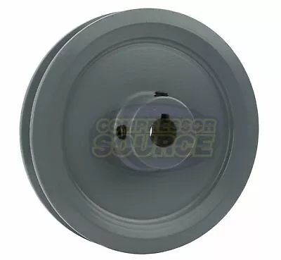 Cast Iron 5  Single Groove Pulley V Style B Belt 5L For 5/8 Inch Keyed Shaft • $31.95