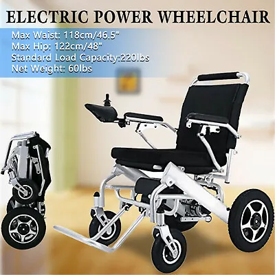 $998.95 • Buy Electric Wheelchair Power Wheel Chair Lightweight Mobility Aid Motorized Folding
