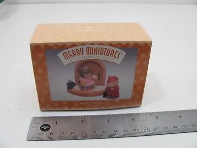 Hallmark Keepsake Merry Miniatures Mini 3 Piece Set Bashful Visitors 1996 • $4