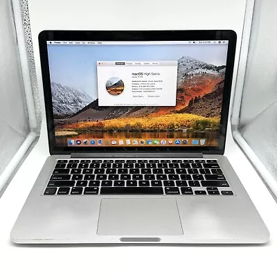 Apple MacBook Pro 2015 13  (A1502) |  I5-5287U 2.90GHz | 8GB RAM | 512GB SSD • $149.99
