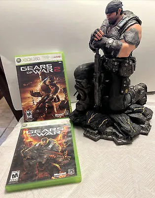 $69.99 • Buy Gears Of War 3 Edition Statue With Xbox 360 Games Gears Of War 1 And 2