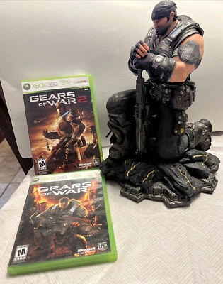 $69.99 • Buy Gears Of War 3 Edition Statue With Xbox 360 Games Gears Of War 1 And 2