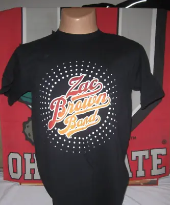 ZAC BROWN BAND Tour Shirt 2014 Men's Large (silm) COUNTRY MUSIC Pop ATLANTA GA • $15.99