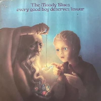 The Moody Blues : Every Good Boy Deserves Favour 1971 Rock LP Vinyl Record THS 5 • $8