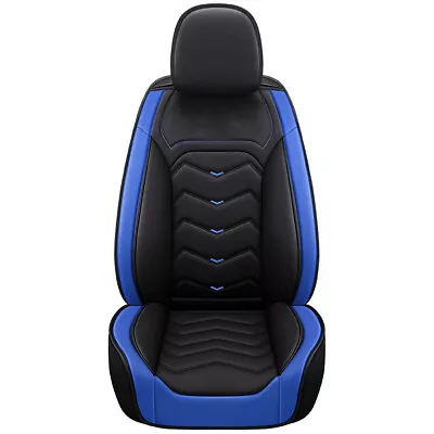 1 Seater Universal Car Seat Cover Full Set Seat Front & Rear Cushion PU Leather • $37.04