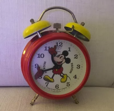 Rare Vintage Avronel Micky Mouse Alarm Clock • £99