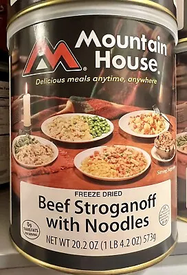 Mountain House Beef Stroganoff With Noodles Freeze Dried Emergency Food Storage • $49.98