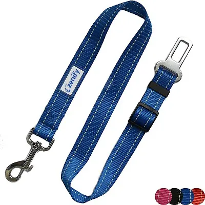 Zenify Dog Car Seat Belt Seatbelt Lead Puppy Harness - Heavy Duty Adjustable Car • $17.99