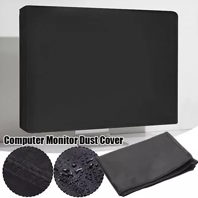 Monitor Dust Cover Sleeve Case Desktop Computer Screen Waterproof Protector • $10.48