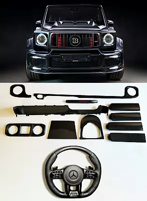 W463A Brabus Style Rocket 900 Carbon Interior Kit Mercedes G-Class W464 2018+ • $4500