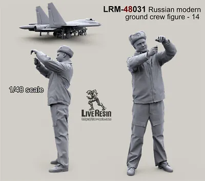 £11.35 • Buy Live Resin 1/48 Modern Russian Avia Ground Crew Vol. 14