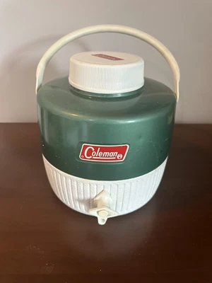 Vintage Coleman Water Beverage Jug Container. One (1) Gallon. Swing Handle. • $22.99