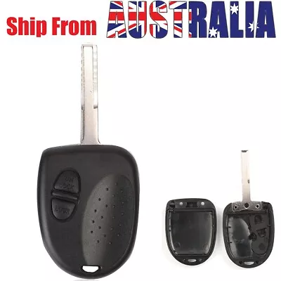 Key Car Remote Case For Holden Commodore Uncut VS VT VX VY RWD Ute 2 Buttons • $7.39