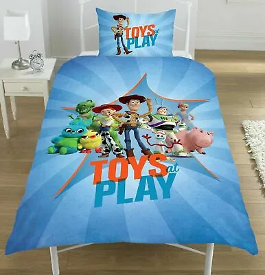 £24.99 • Buy Toy Story Single Reversible Duvet Cover Kids Children Toy Story Bed Sets