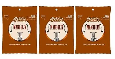 Martin M465 Monel Wound Mandolin Strings - Medium (3-Pack) • $17.97