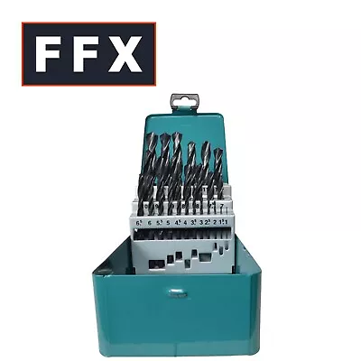 Makita D-54097 25 Piece HSS-R Metal Drill Bit Set • £36.34