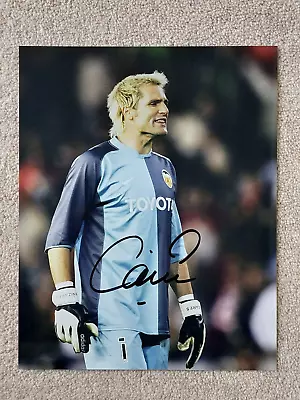 Santiago Canizares Valencia Cf Signed 10x8 Inch Colour Photo • £12.99