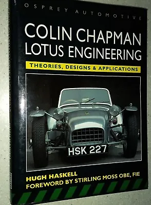 COLIN CHAPMAN - LOTUS ENGINEERING - Hugh Haskell • £79