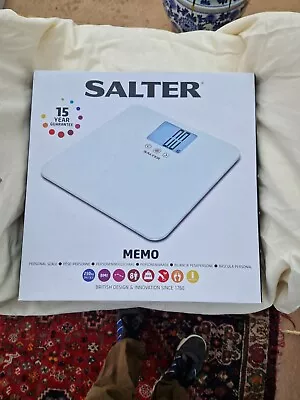 Salter Memo Bathroom Scales • £0.99