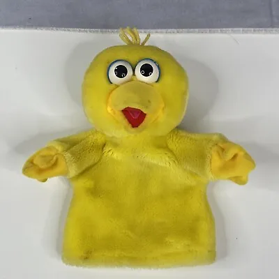 Vintage 1996 Jim Henson Sesame Street BIG BIRD 9  Hand Puppet Plush Tyco • $7.99