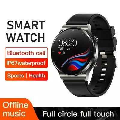 $99.99 • Buy UM91 Smart Watch Waterproof Bluetooth Blood Pressure Heart Rate For IOS Android