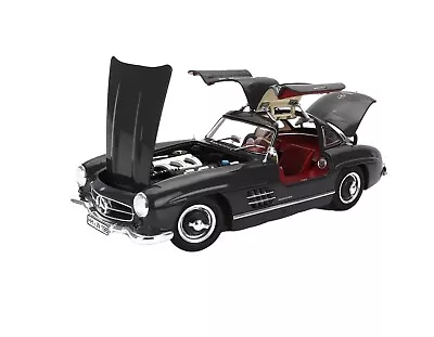 Schuco - 1954 Mercedes Benz 300sl Coupe Gullwing (w198) Grey 1:18 Scale • $149.95