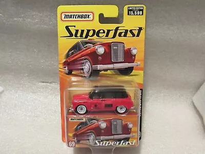 Matchbox Superfast London Taxi - Red & Black London Taxi # 69 Limited Edition   • $9.25