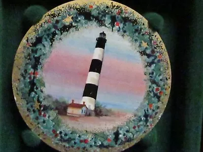 Buckley  Moss Perenna BODIE ISLAND LIGHTHOUSE ORNAMENT MIB Ltd Ed • $17.50