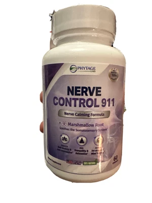 $42 • Buy NERVE Control 911 Calming Formula Anti Anxiety Relaxation De-stress Of Mind NEW 