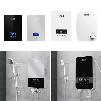 Electric Instant Hot Water Heater Shower Kit Caravan Bathroom Kitchen Tankless • £79.95