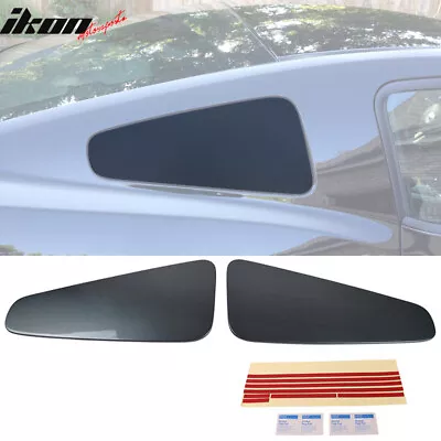 Clearance Sale Fits 10-14 Ford Mustang GT350 Style Quarter Window Louver Gray UJ • $49.99