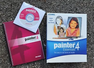 Corel Painter 4 Essentials For Win 2000/XP/Vista Mac OS X 10.4.x • $14.99