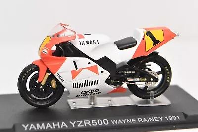 IXO Deagostini 1:24 Yamaha YZR500 Wayne Rainey 1991 Model Motorbike Motorcycle • £9.99