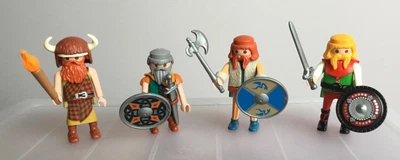 £4.50 • Buy Playmobil     VIKINGS WITH WEAPONS & SHIELDS