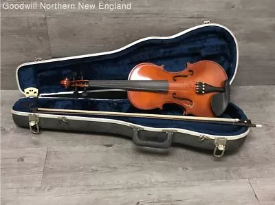 Lidl L110 Size 4/4 Violin Musical Instrument Bundle W/Bow In Hard Case • $14.99