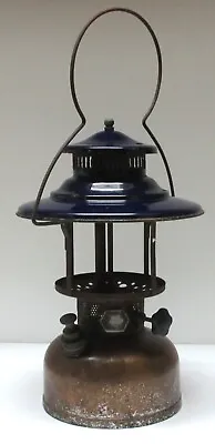 Vintage 30's AGM Model 3618 American Gas Machine Blue Camping Lantern Untested • $185