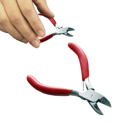 3” Mini Diagonal Cutting Pliers Wire Side Cutter Nippers Micro Flush Cut • $6.18