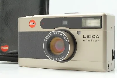 [ MINT W/ Case Strap ] Leica Minilux Summarit 40mm F2.4 35mm Film Compact Camera • $1099.90
