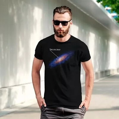 You Are Here: Milky Way Galaxy Map — Short-Sleeve Unisex T-Shirt Space T-shirt • $18