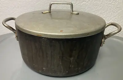 Vintage MAGNALITE GHC PROFESSIONAL 5 Qt 4.5 L Stock Pot Dutch Oven Pan Lid • $40