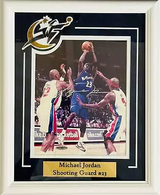 Michael Jordan Autographed 8x10 Framed Photo (UDA) • $1981