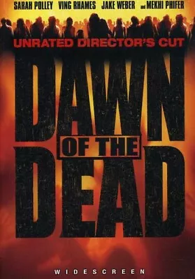 DAWN OF THE DEAD Sarah Polley Ving Rhames Kim Poirier 2004 DVD Disc Only • $3.25