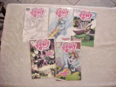 5 My Little Pony Comics Idw Micro-series #1 A & B  #1 Sub  #2 A  #2 Ri • $30