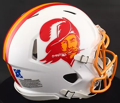 TAMPA BAY BUCCANEERS NFL Riddell Speed AUTHENTIC Throwback Football Helmet • $299.99